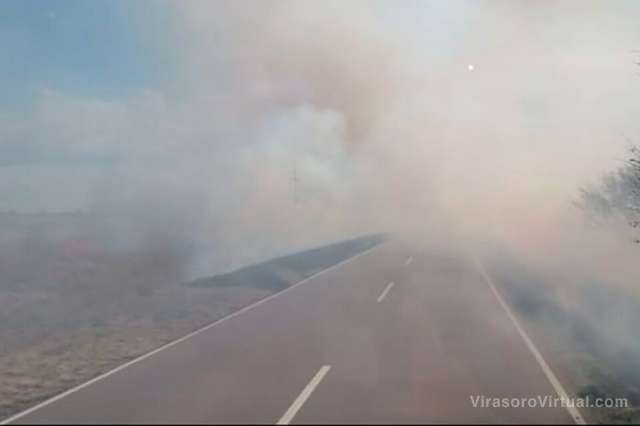 Humo en Corrientes persistira un tiempo