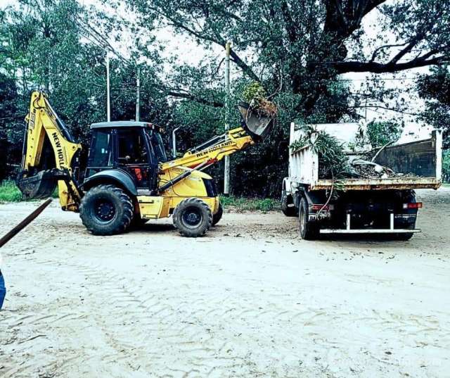 Desde la Secretaría de Obras Públicos siguen avanzando a paso firme en las tareas de mantenimiento