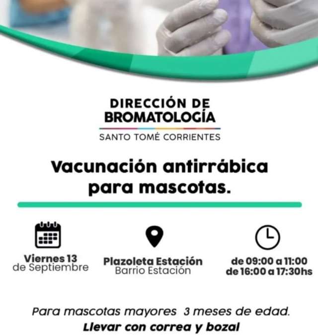 Vacunacion antirrabica