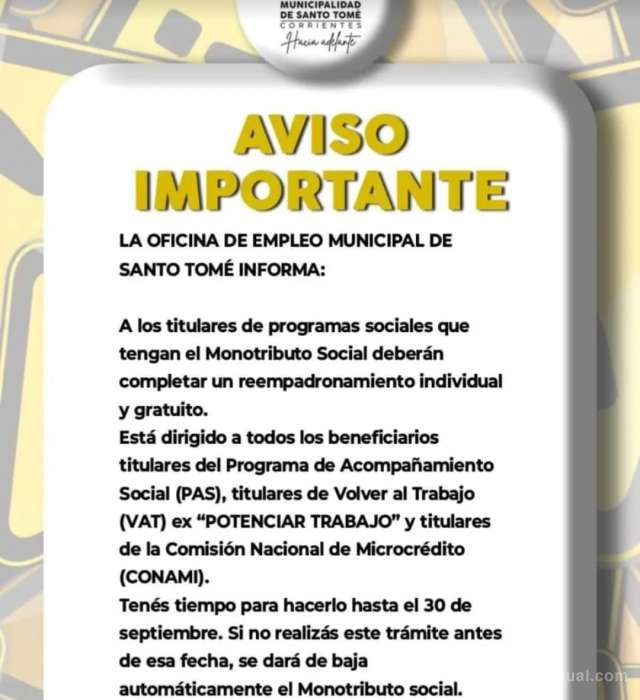 Oficina de Empleo informa