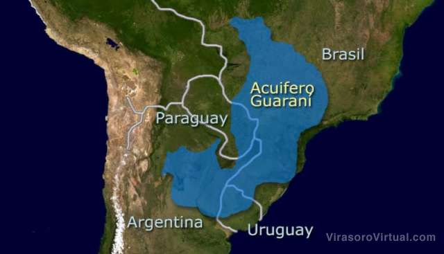 Los países de Argentina, Brasil, Paraguay y Uruguay se unieron para proteger el Acuífero Guaraní,