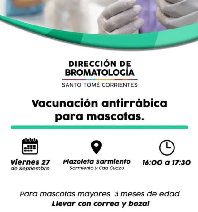 Vacunacion antirrabica