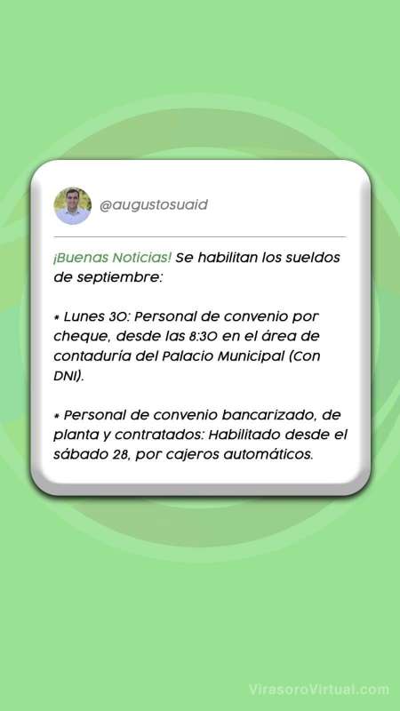 Sueldos municipales