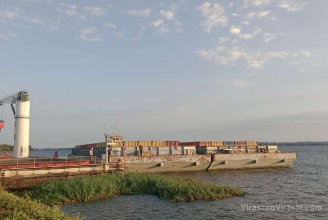 El Puerto de Posadas ha enviado una nueva carga de productos regionales a EE. UU., Europa y Asia,