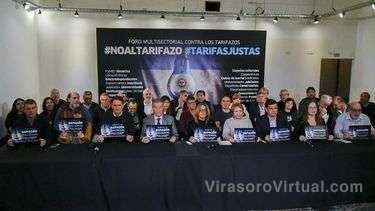 El Foro Multisectorial Contra los Tarifazos ha convocado un apagón nacional contra el tarifazo