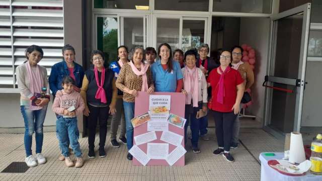 Desde Acción Social seguimos con La Estación Rosa en el Hospital Genaro Leiva