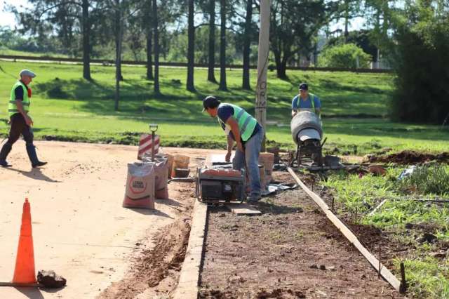#ObraPública :Con recursos propios, estan transformando Virasoro
