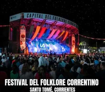 El 1/11 se realizará una peña pre-festival del Folclore Correntino en Sto Tomé,