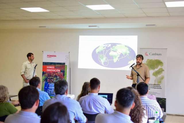 En la Extensión Áulica de la UNNE, se presentó un interesante proyecto de absorción de carbono