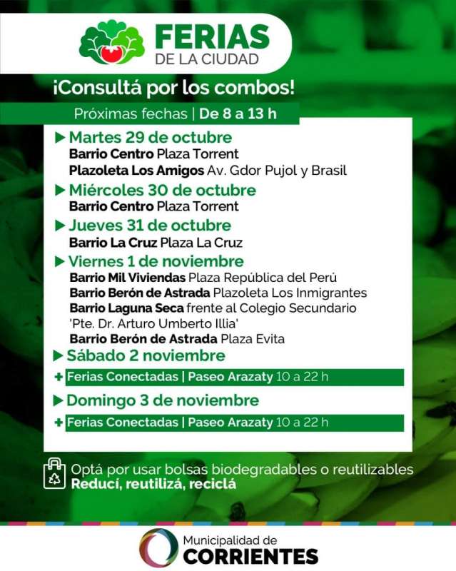 Ferias de la ciudad