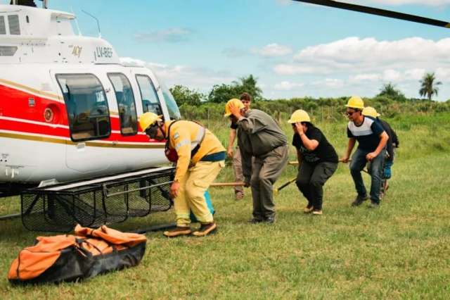 2  jornadas de capacitación en operaciones aéreas para combatir incendios forestales