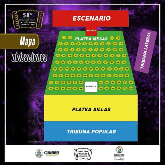 Cada vez falta menos para el 58° Festival del Folklore Correntino