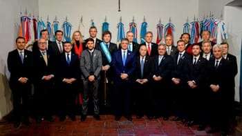 Reunión que mantendrán el presidente Javier Milei y los gobernadores radicales