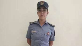 Una cadete de la Policía salvó la vida de un bebé de 12 días
