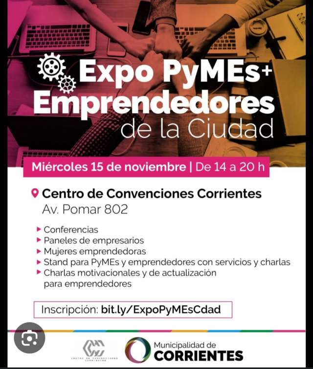 La “Expo PyMES + Emprendedores de la Ciudad” es un evento que se realizará este jueves