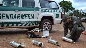 Gendarmería Nacional incautó 3,298 kilogramos de marihuana en Santo Tomé