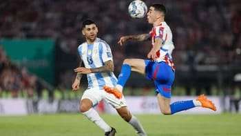 La selección argentina de fútbol perdió 2-1 ante Paraguay