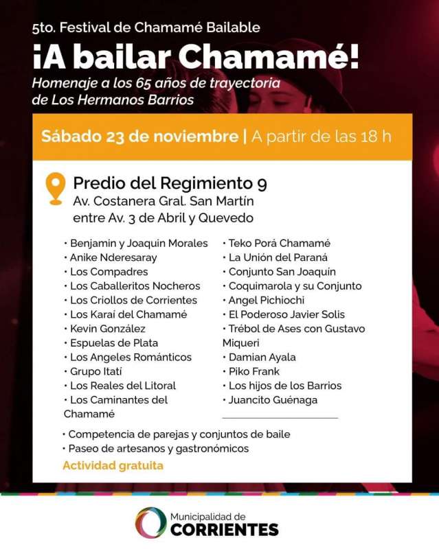 Festival : A bailar chamame