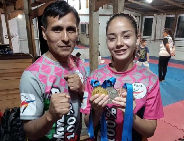 Estefanía Ifrán, de Santo Tomé, Corrientes, ha clasificado al Mundial de Taekwondo en Hong Kong,