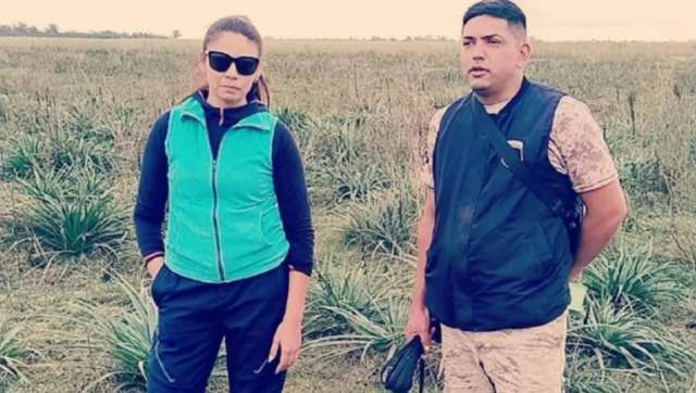 María Lezcano es una mujer que intervino en la búsqueda de Loan Danilo Peña,