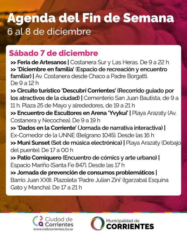 Agenda del Finde