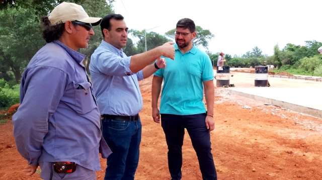 El intendente de Sto Tomé Suaid, informó que la obra del Paseo Costero estará concluida en un plazo de 6 meses