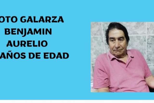 La Policía de Corrientes busca a un abuelo de 72 años, Benjamin Aurelio Soto Galarza,