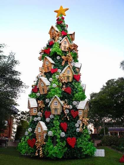 La localidad misionera de Capioví se convirtió en el pueblo más navideño de Argentina,