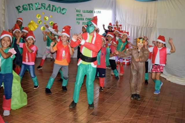 Se celebró la egresión de la escuelita de Coronel Desiderio Sosa,
