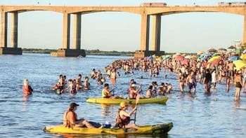 Más de 120.000 personas visitaron las playas de la Ciudad de Corrientes