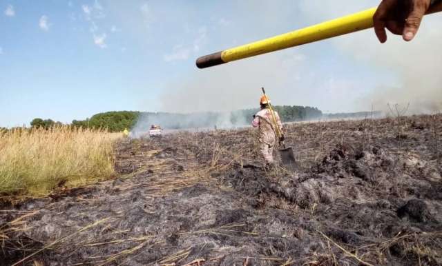 En Santo Tomé, se registran menos incendios