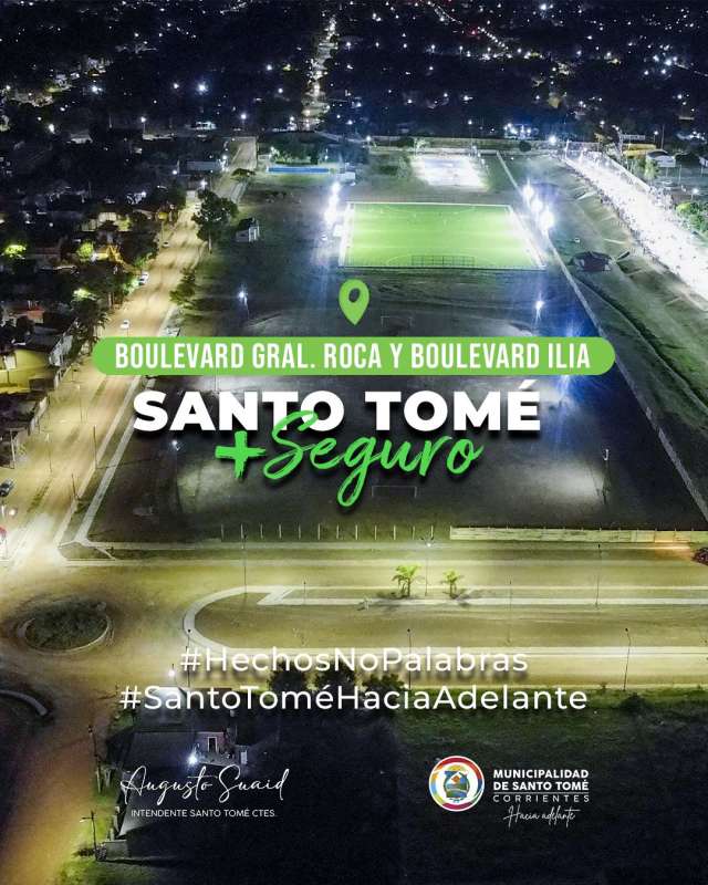 La ciudad de Santo Tomé está experimentando una transformación significativa,