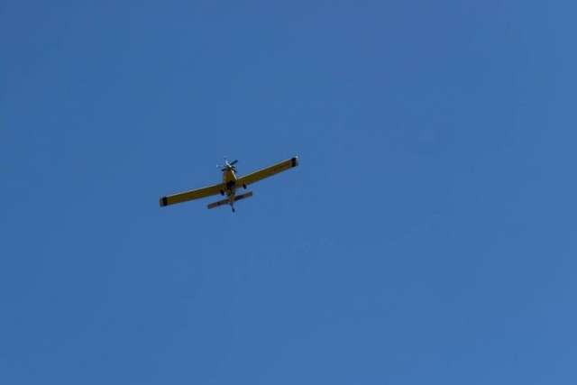 La provincia de Corrientes alquiló 2  aviones hidrantes para combatir incendios,