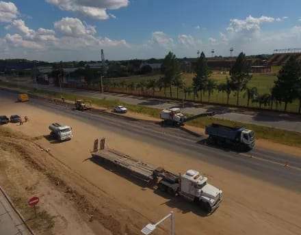 Se reanudaron las obras de la autovía Travesía Urbana en Corrientes,