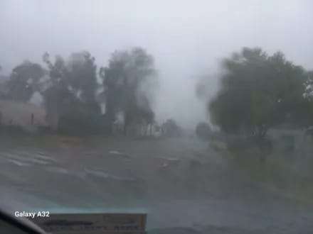 La tormenta que azotó Santo Tomé dejó daños significativos en diferentes zonas de la ciudad,