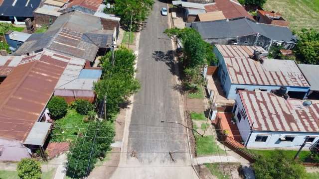 Se están llevando a cabo obras en la calle Batalla Mbororé, en Santo Tomé,