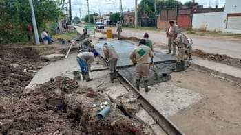 El gobierno de Corrientes está finalizando la obra de ensanche de la avenida Juan José Garay,