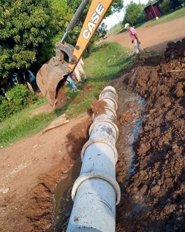 Se está llevando a cabo una obra para mejorar la circulación y calidad de vida de los vecinos