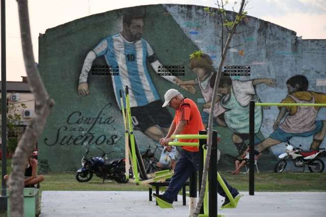 Se inauguraron las obras de refacción en el Polideportivo del barrio Laguna Seca,