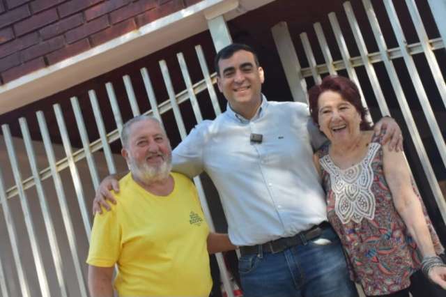 El intendente de Sto Tomé, Augusto Suaid, recorrió varias obras en ejecución