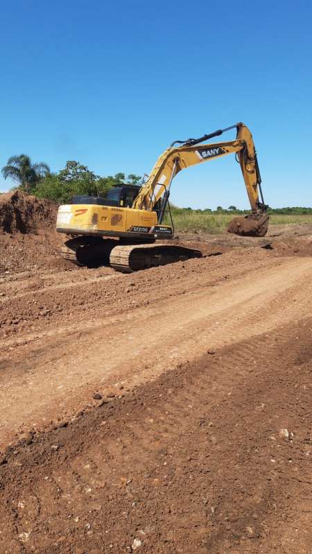 Se avanza en las obras del Parque Industrial de Santo Tomé,