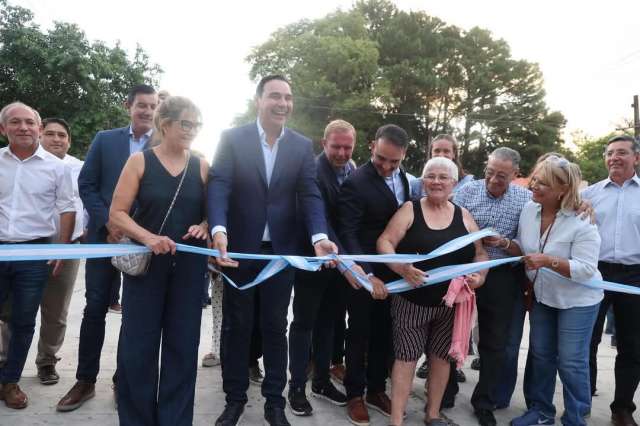 Se inauguraron importantes obras en Corrientes,
