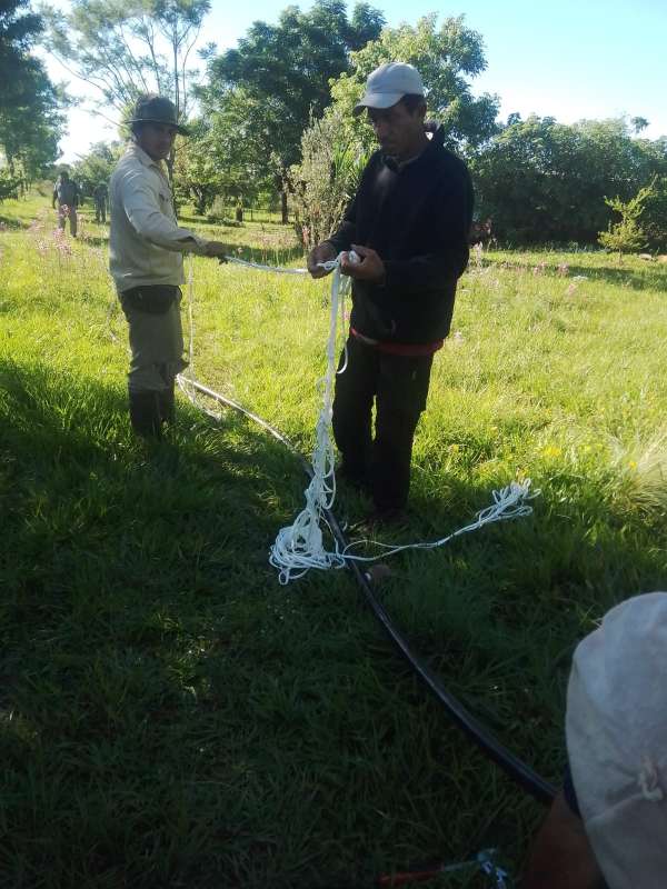 Reactivan servicio de agua en Paraje Cambaí: Nueva bomba garantiza el suministro