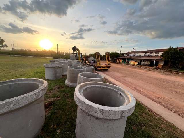 Otra importante obra en Santo Tomé: reducción de inundaciones y mejora en el escurrimiento pluvial