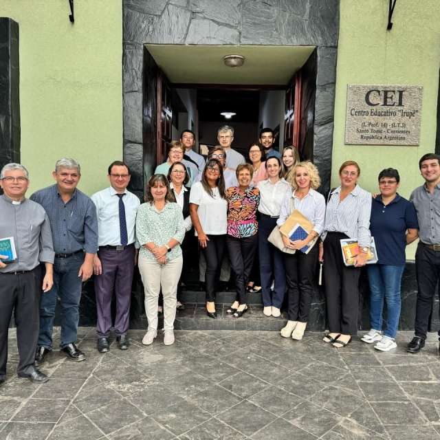 La Junta Diocesana de Educación Católica de Santo Tomé se reunió por 1ra vez este año en el Centro Educativo Irupé