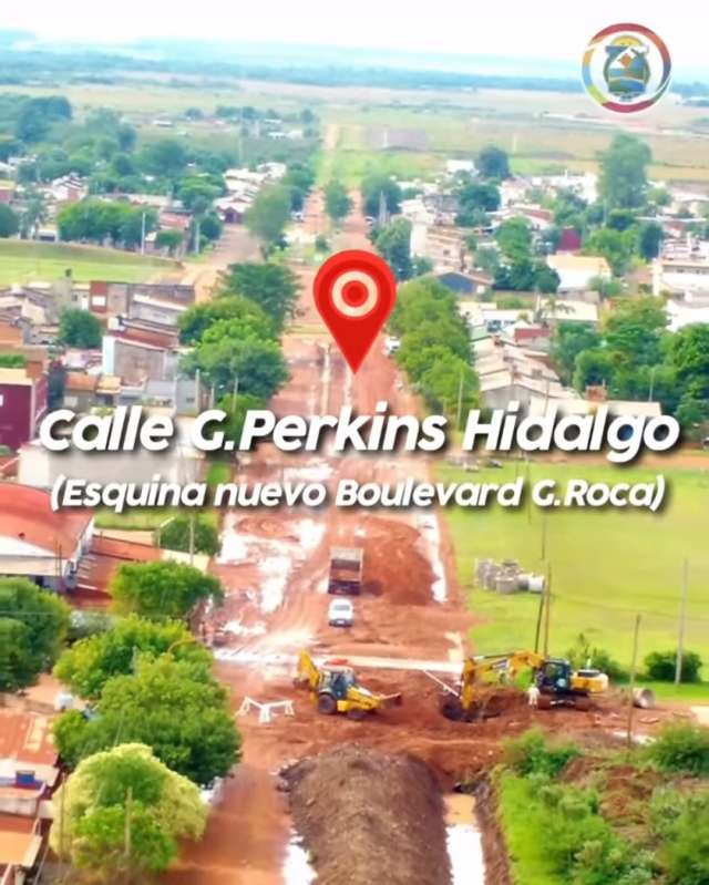 Se está llevando a cabo una obra importante en el barrio 200 Viviendas