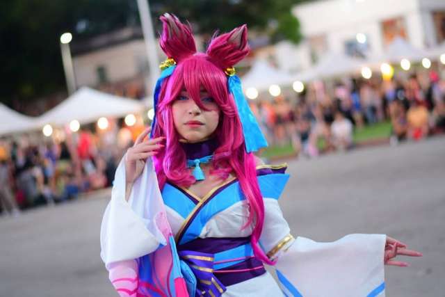 La Feria K-Animé se llevó a cabo en el parque Camba Cuá,