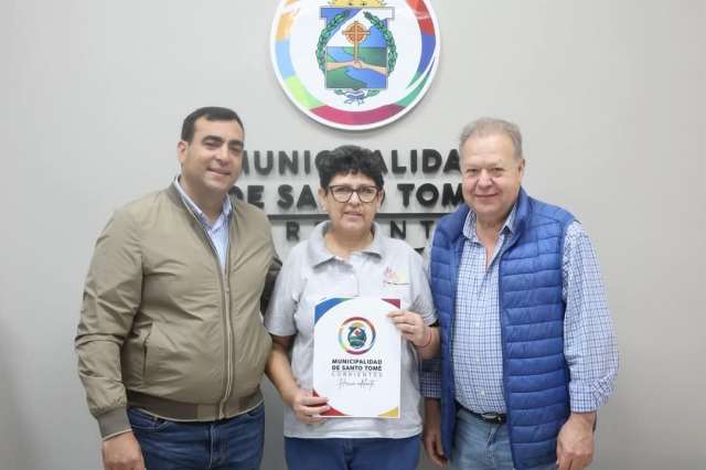 Recibieron a Lili, representante del Comedor Sí Se Puede,