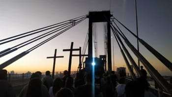 El Vía Crucis interprovincial une las provincias de Chaco y Corrientes