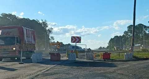 La autovía de la ruta N.º 12 en Corrientes sigue paralizada debido a la falta de fondos
